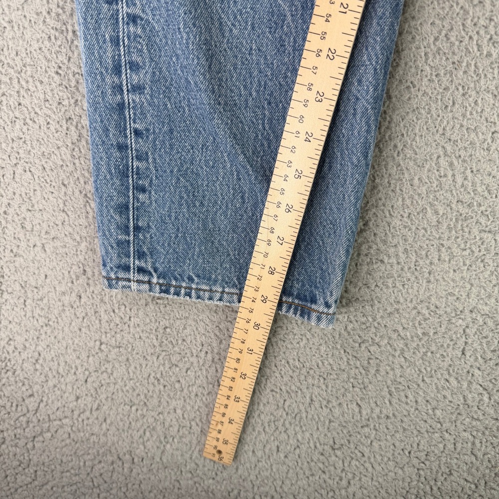 Vintage Levi's 501 Jeans Mens 36x34 Blue 90s Made in USA Custom Knee Patch Denim - Picture 3 of 11